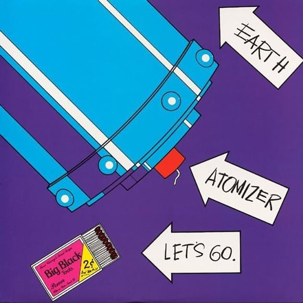 【希少USオリジナルLP】 Big Black – Atomizer レコード Big Black - Atomizer | Polyvinyl Record Co.