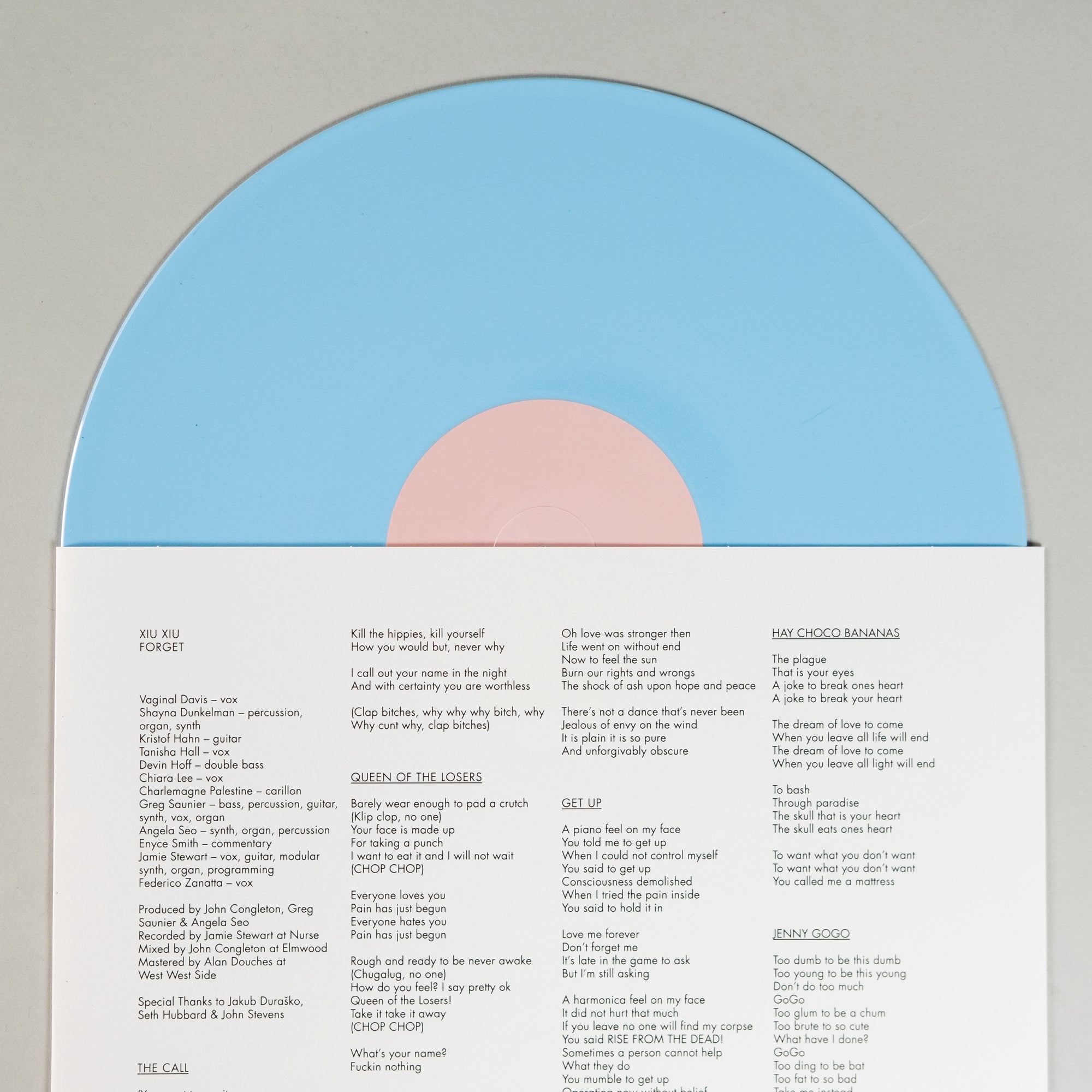 Xiu Xiu - FORGET | Polyvinyl Record Co., image size:2000x2000