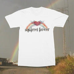 Squirrel Flower - Rainbow T-Shirt