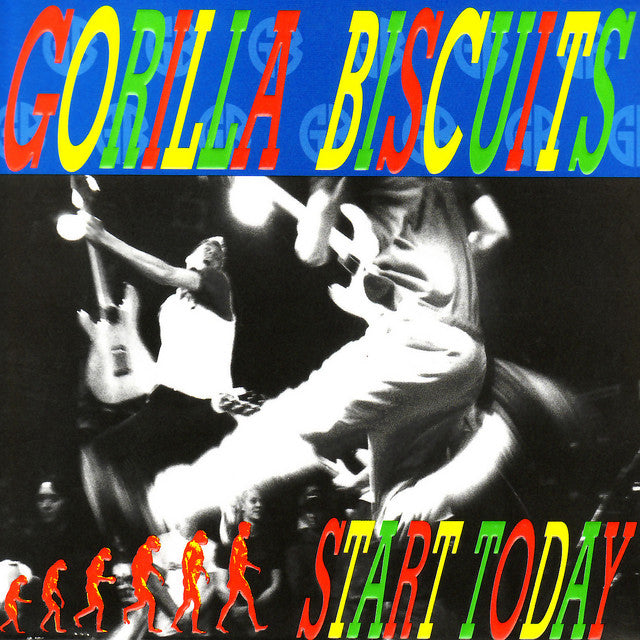 Gorilla Biscuits Start Today 1stプレス エンボス Gorilla Biscuits - Start Today | Polyvinyl Record Co.
