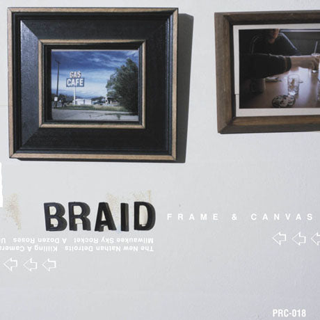 Braid - Frame & Canvas (Garage Sale Blue/Silver Swirl Vinyl - Moderate)