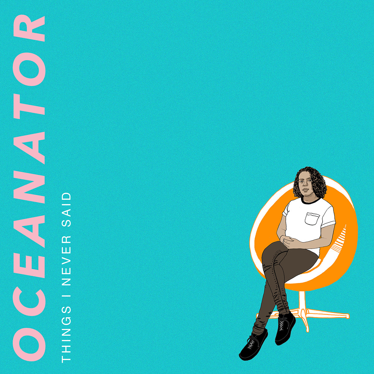 Oceanator - Things I Never Said (Garage Sale Half Hot Pink/Half Light Blue Vinyl)