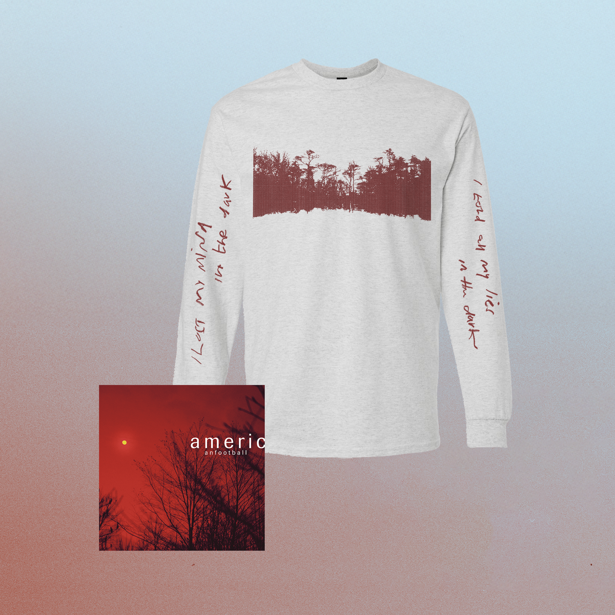 American Football - Landscape Long Sleeve Shirt | Polyvinyl Record Co. American Football - Landscape Long Sleeve Shirt | Polyvinyl Record Co.