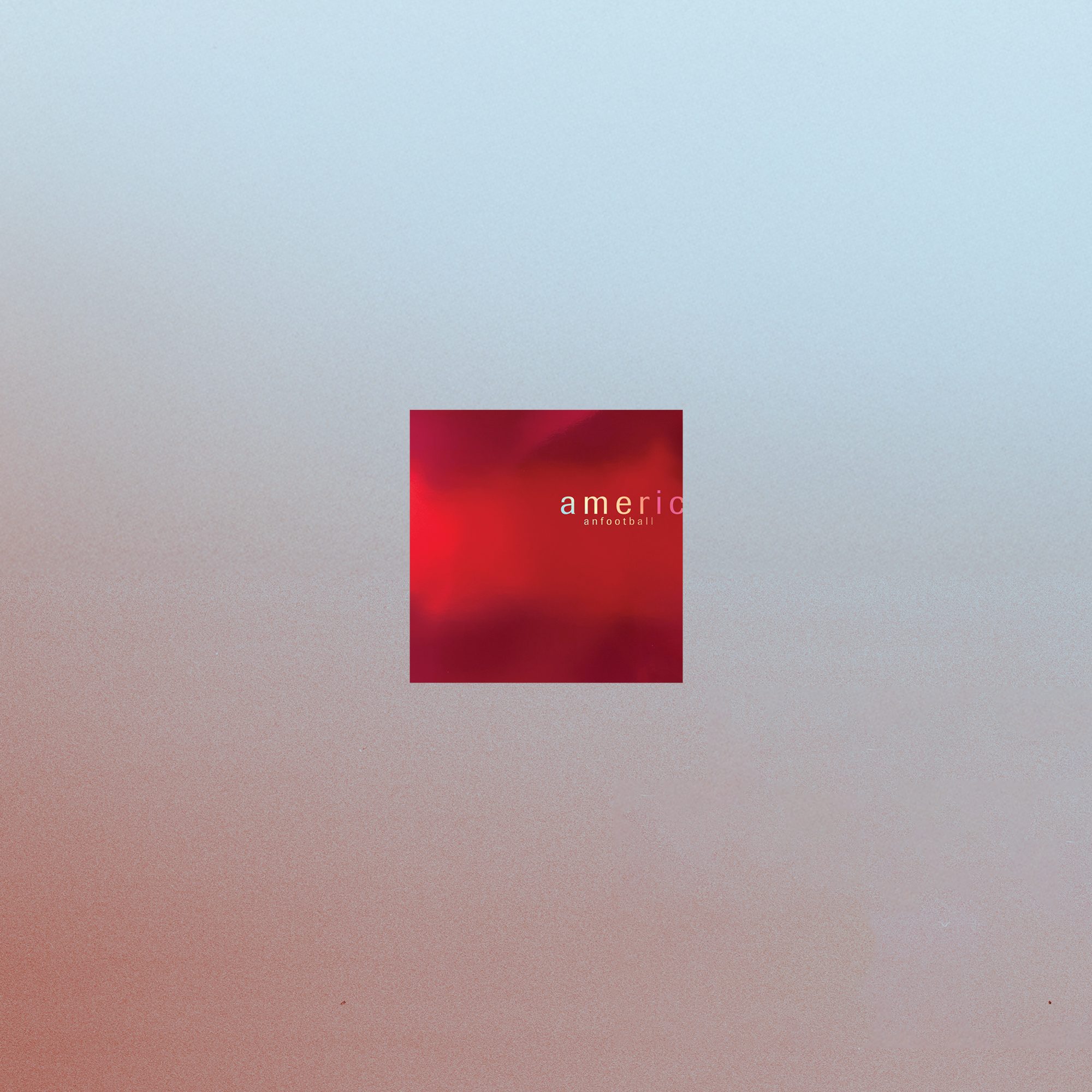 American Football  - LP4 Holographic Sticker