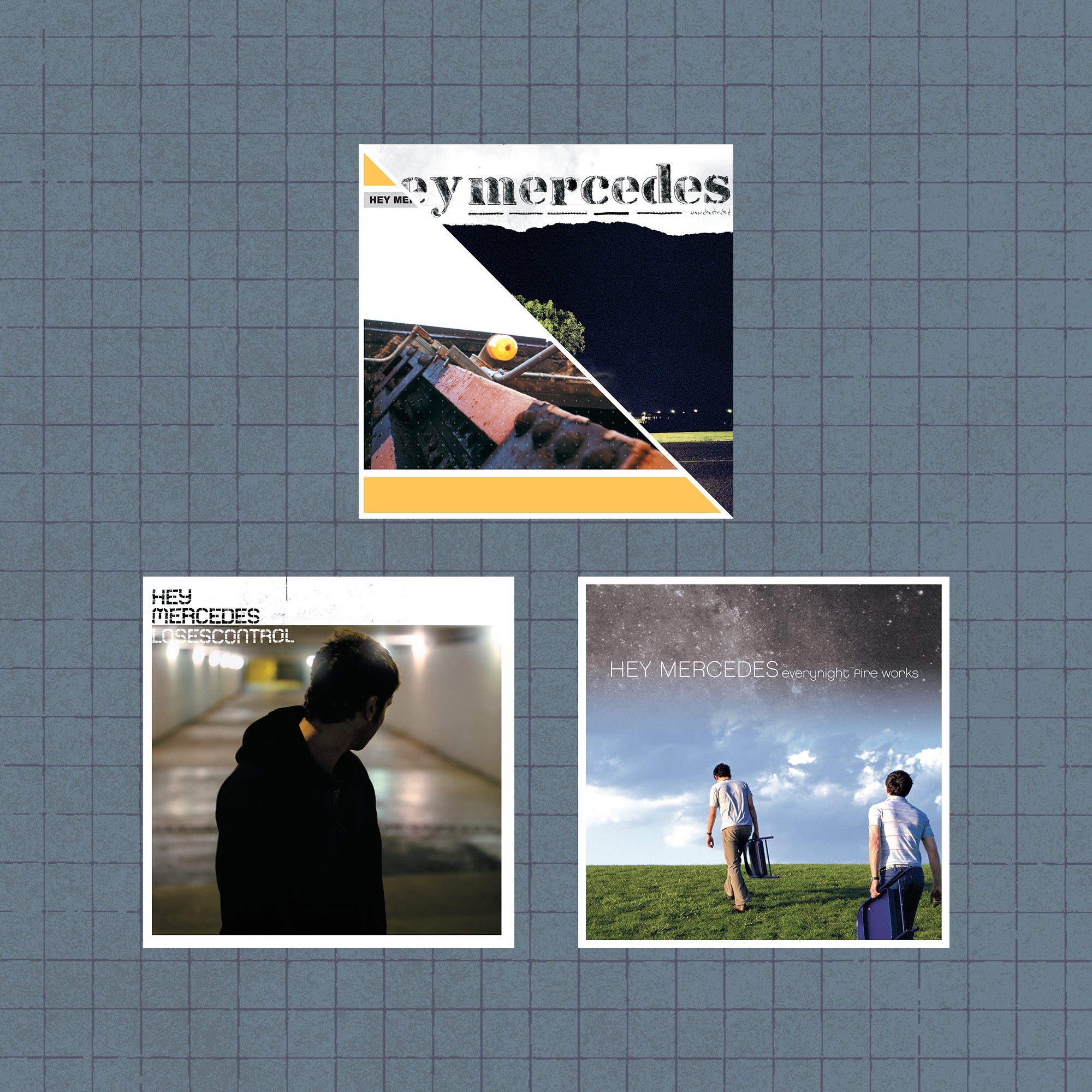 Hey Mercedes - All 3 Vinyl Reissues Bundle