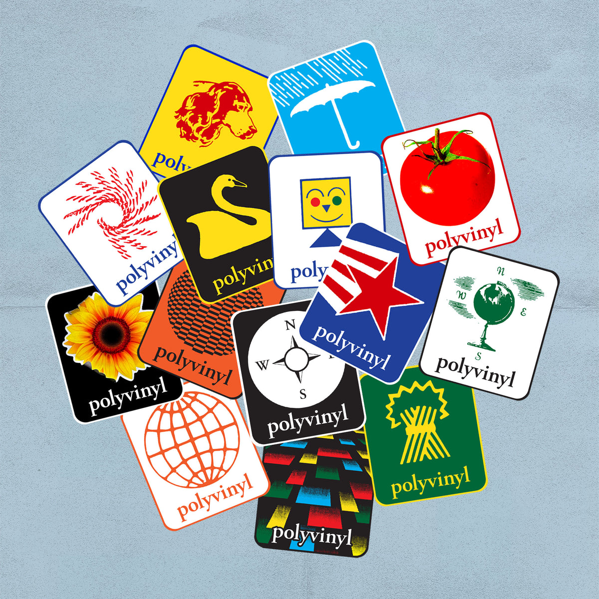 Polyvinyl - Identity Crisis Compass Sticker Pack