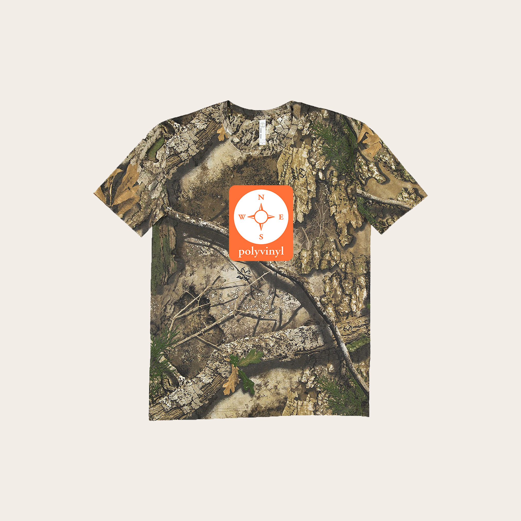 Polyvinyl - Compass Logo T-Shirt (Realtree Camo) | Polyvinyl 