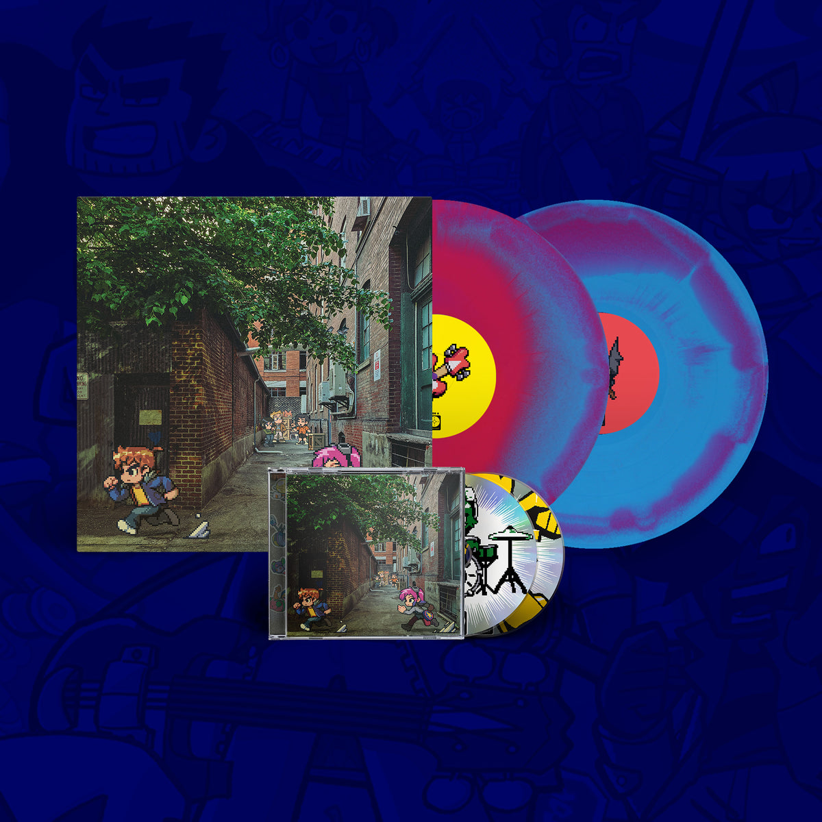 Anamanaguchi - Scott Pilgrim EX (Original Soundtrack) 2xLP + 2xCD Bundle