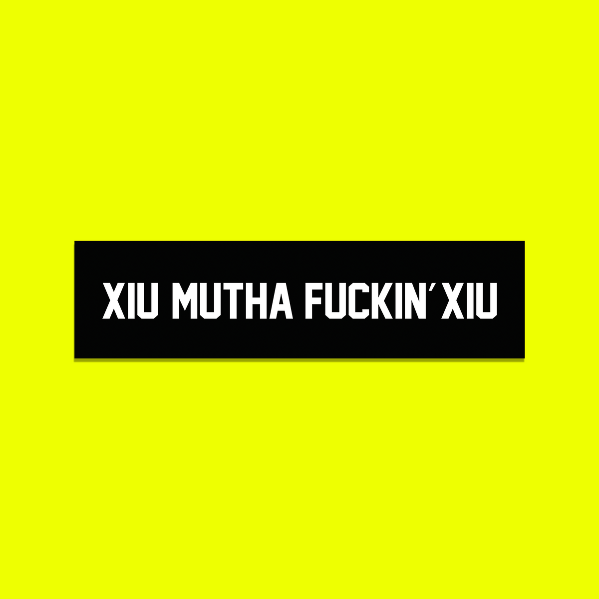 Xiu Xiu - XMFX Bumper Sticker