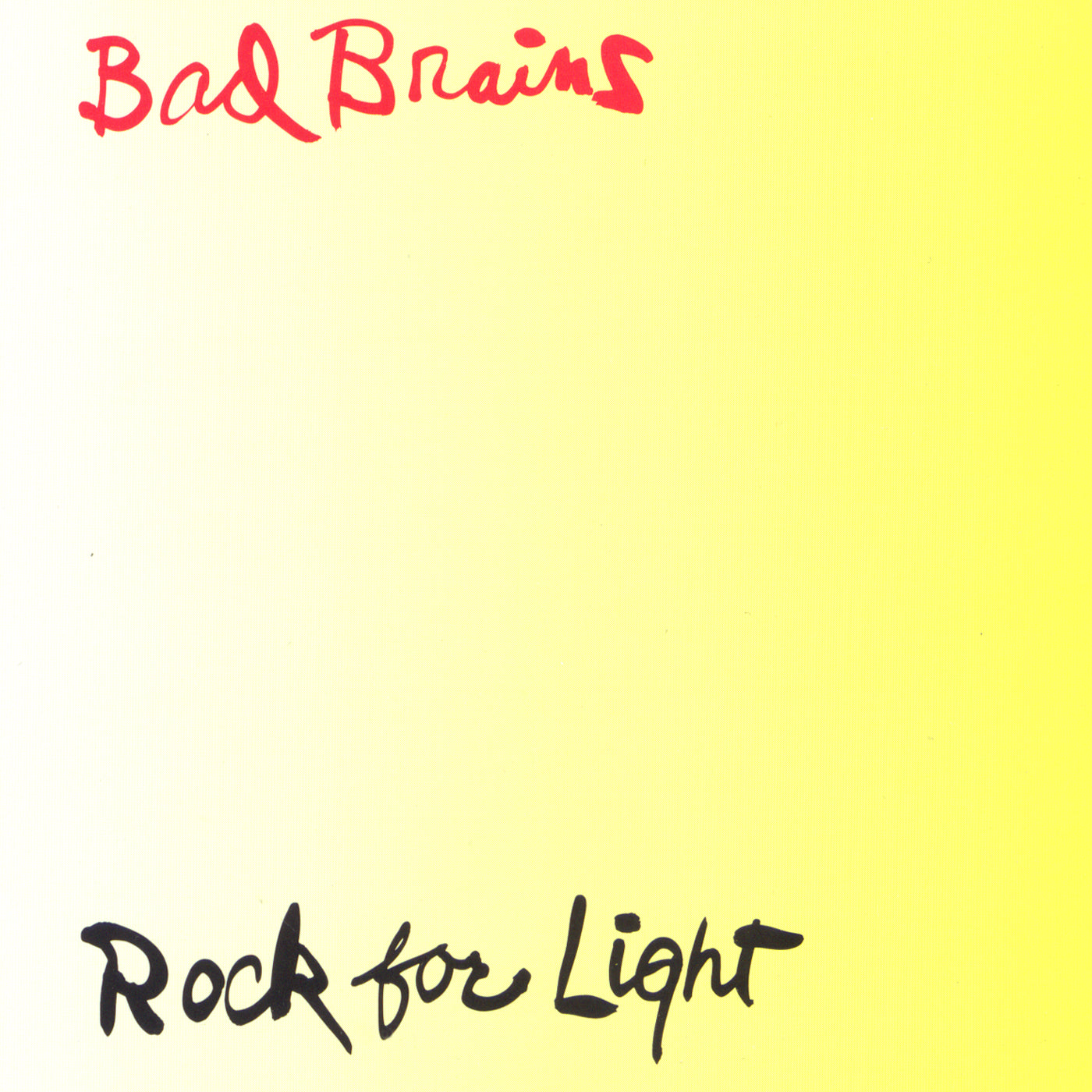 Bad Brains - Rock For Light LP (Punk Note Edition) (Garage Sale Vinyl - Moderate)