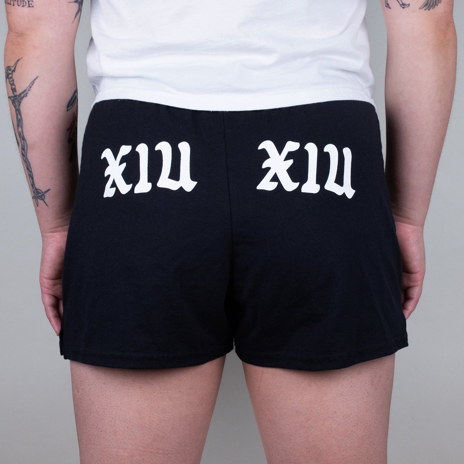 Xiu Xiu Xiu Xiu Gothic Booty Shorts - Main Image