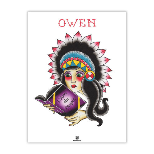 Owen - L'Ami du Peuple Poster (18x24)