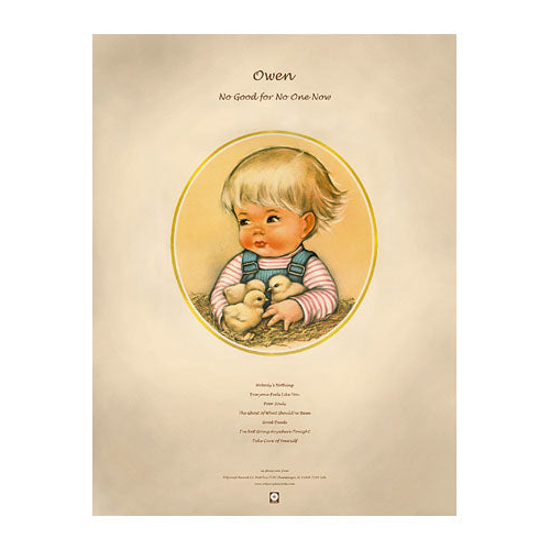 Owen - No Good For No One Now Poster (18x24)