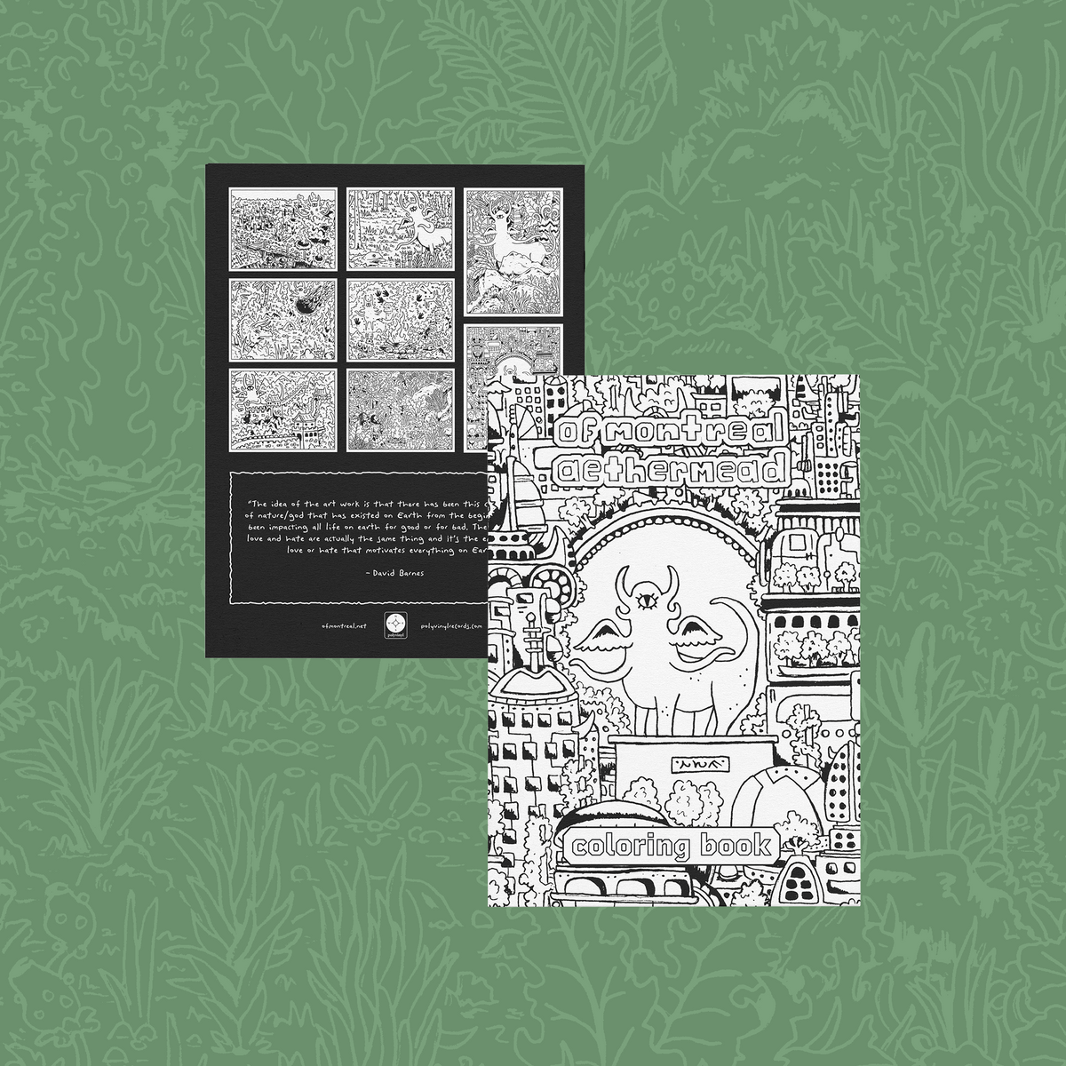 of Montreal - aethermead Coloring Book